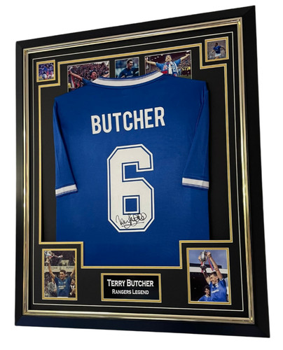 Framed terry butcher of - terry,