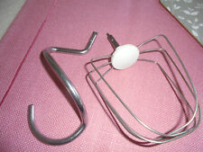 Braun KM32 Food Processor Dough Hook and Whisk Attachments