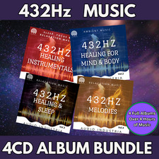 432 Hz Music CD Album Bundle