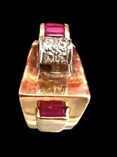 Vintage - 1940’s Ruby and