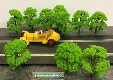 5 x DECIDUOUS TREES TRACKSIDE / RALLY LAYOUT Airfix Scalextric Fly Suitable 1.32