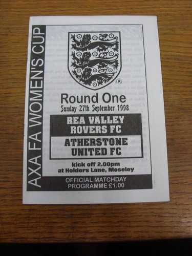 1998 rea valley - 27/09/1998,