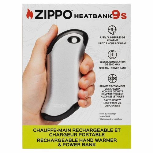Zippo heatbank rechargeable - heatbank, 9s
