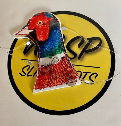 Wasp pheasant head slingshot - pheasant,