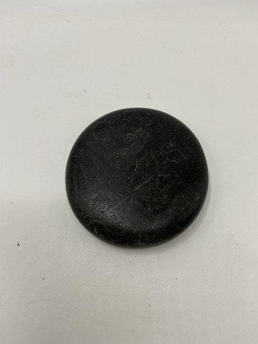 Smooth black basalt - black, hot