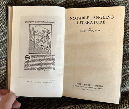 Notable angling literature - notable,