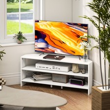 Corner TV Stand for TVs up to