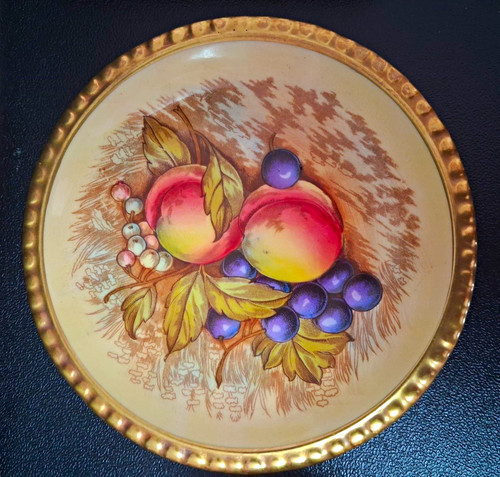 Aynsley bone china side plate - aynsley,