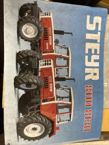 Steyr 8110 8130 - tractor, sales
