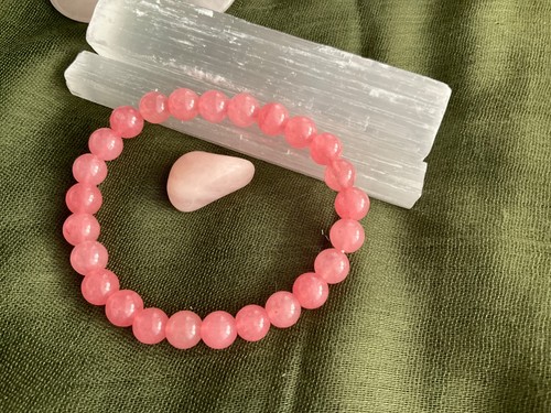 Madagascar rose quartz - rose, 8mm