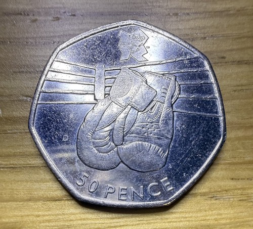 2011 olympic 50p fifty pence - 50p,