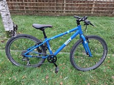 Hoy Bonaly 24 child's bike, blue, lightweight. Used good condition.