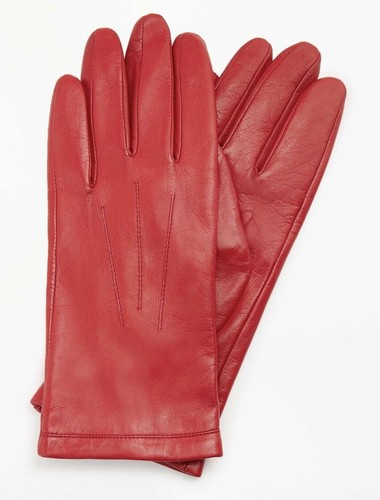 New john lewis leather gloves - new,