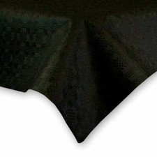 25 x Black Paper Tablecovers