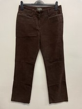 MUSTO WIDE LEG JEANS, COTTON WITH STRETCH IN BROWN SIZE 12L EXC. COND. 9388