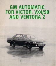 Vauxhall Victor VX4/90 Ventora FD Automatic 1971-72 UK Market Foldout Brochure