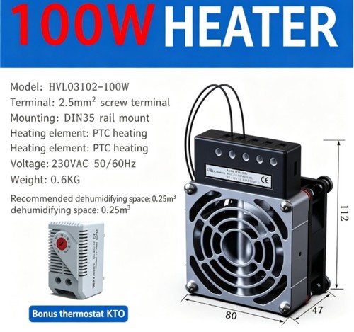 Hvl031 fan assisted heater - hvl031, fan-assisted