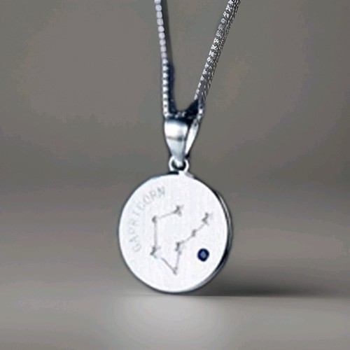 Capricorn pendant necklace - pendant,