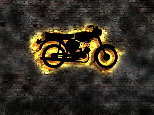 Led wall art - led, gdr