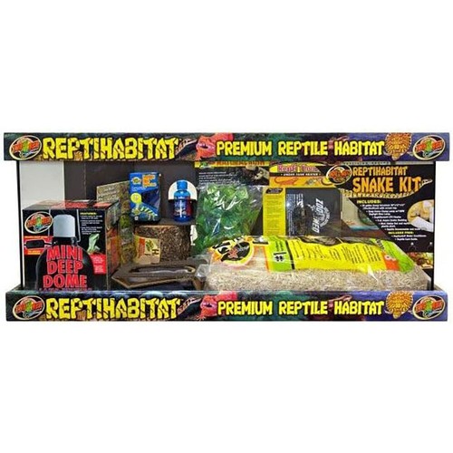 Zoomed reptihabitat snake kit - zoomed,