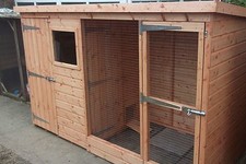 Custom Built rabbit hutch. Cheshire, Manchester, Stockport. Del & Assy Available