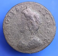 1733? George II farthing ¼d