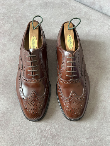 Original leather brogues loake - leather,