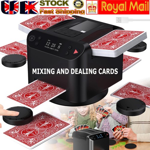 2in1 auto card shuffler - card,