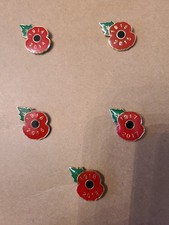 Set Of 5 WW1 Commemorative Pin Badges 2014-2018