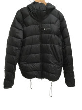 MONTANE Men's UK XL Black Puffer Winter Jacket Down Insulated Zip Up Pre-Loved 