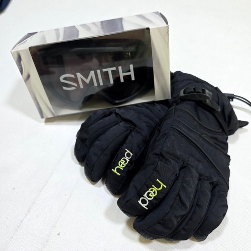 Smith head goggles gloves - goggles,