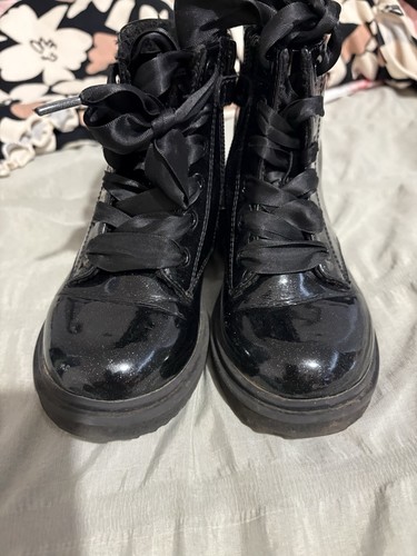 Kids girls next black - , patent