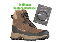 1x Hillman Alpha Aerogel Dryhunt 2.0 Boa Uturn Atop Replacement Black Wire Lace 