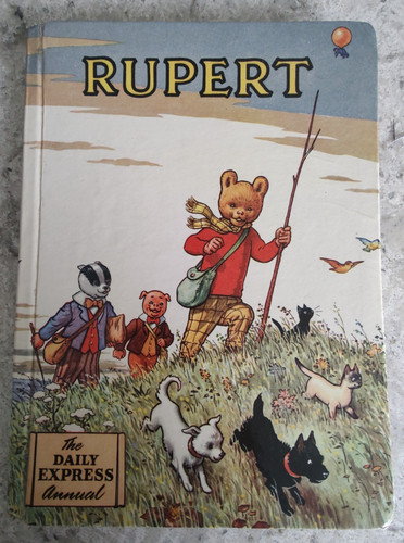 Vintage rupert bear annual - vintage,