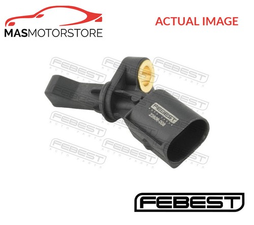 Abs wheel speed sensor rear - wheel,