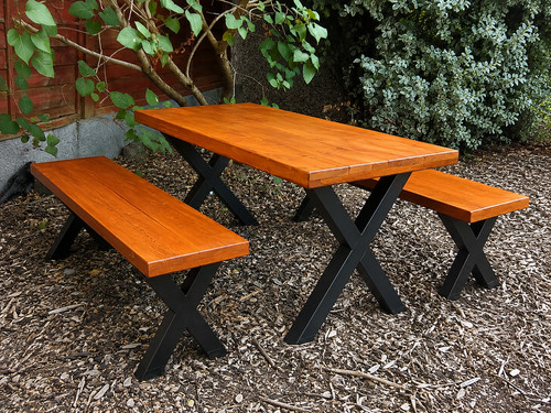 Handmade garden table - table, &