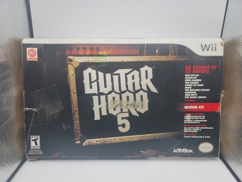 Nintendo wii guitar hero - nintendo,
