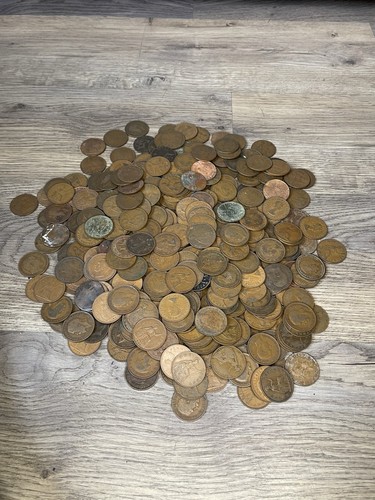 Job lot old penny - job,