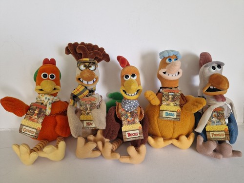 Dreamworks chicken run plushes - dreamworks,