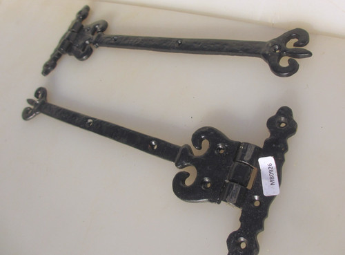 Iron hinges gate straps - iron,