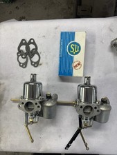 TRIUMPH TR2 H4 Fully Refurbished H4 SU Carburettors Carbs AUC721 Rebuilt Morgan
