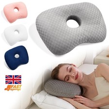 Pillow with Ear Hole for Ear Pain Relief for Side Sleepers Ear Piercing Pillow