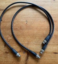 2x BNC short Cables -