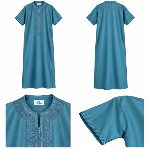 Men moroccan style thobe - moroccan,