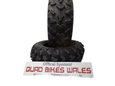 A PAIR OF MAXXIS 24X8X12 M77 NEW TAKE OFFS Quad Tyres