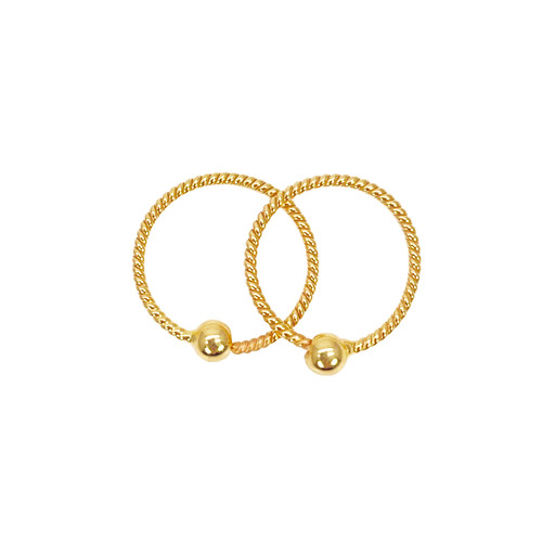 22ct yellow gold tiny dainty - 22ct,
