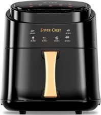 Silver Crest XXL Air Fryer JD689B Digital Touch Screen XXL Capacity 6 Presets