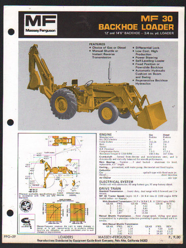 1971 massey ferguson 30 - 1971, 30"