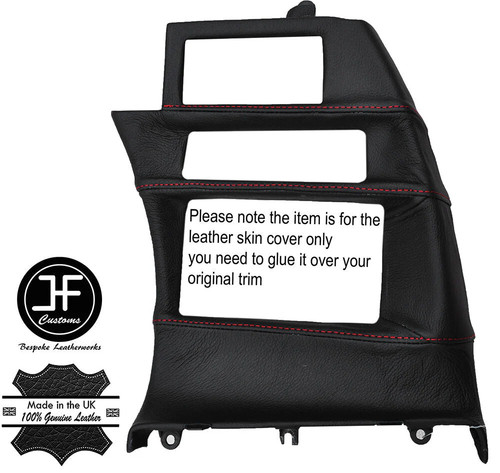 Red stitch radio bezel - red,