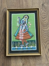 Vintage indian watercolour - vintage,